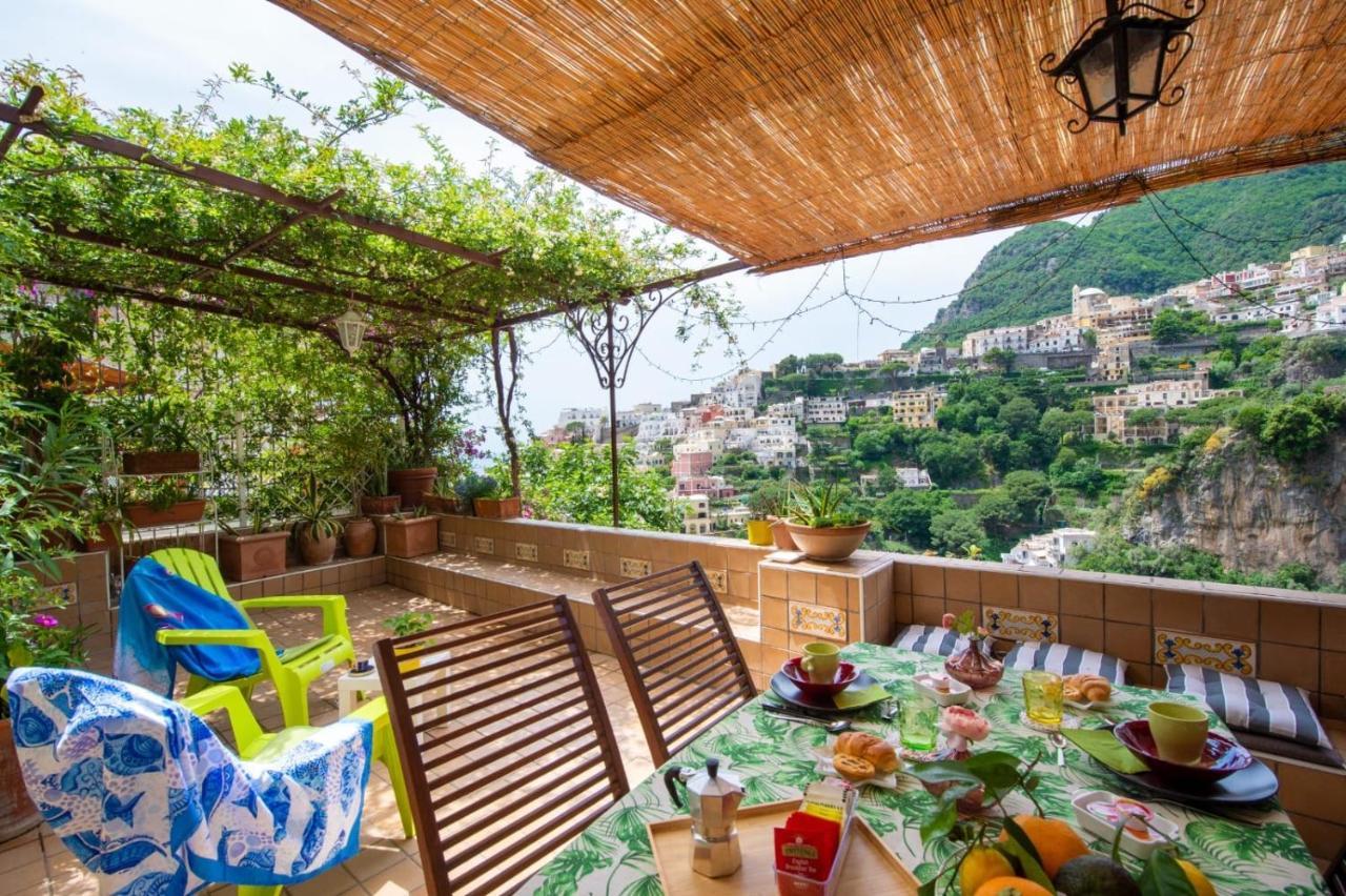 Casa La Bifora Positano Villa Exterior foto
