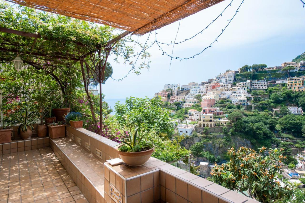 Casa La Bifora Positano Villa Exterior foto